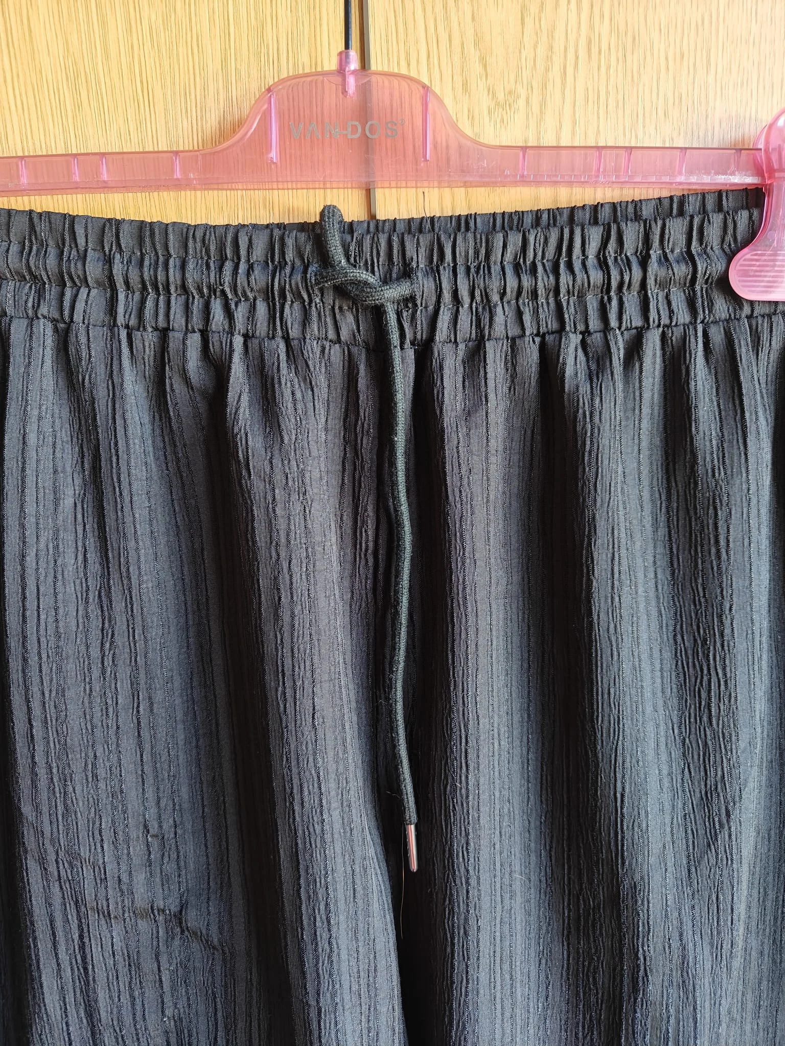 Black pants with a modern design – photo 4